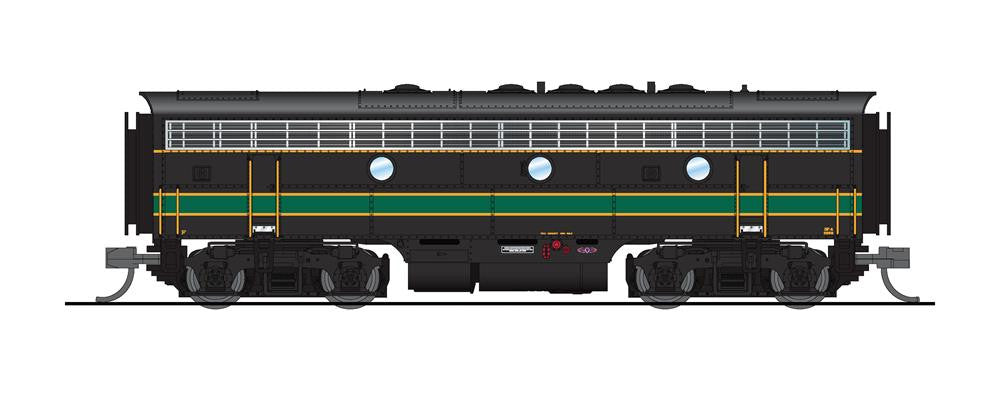 BLI 6866 EMD F7 A/B, RDG 269A/269B, Black, Green, & Yellow, A-unit Par ...