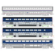Image for 381-10690021 Amtrak Pacif Surf 4 w/Lgt