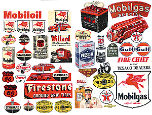 Image for 361-184 Gas station/oil posters