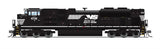 BLI Broadway Limited 7020 EMD SD70ACe, NS #1032, Black & White, Paragon4 Sound & DCC, N Scale