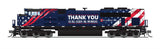 BLI Broadway Limited 7027 EMD SD70ACe, MRL #4404, Essential Workers Tribute, Paragon4 Sound & DCC, N Scale