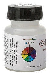 True Color Paint 804 Flat Brushable Color Acrylic Paints - 1oz  29.6mL -- Grimy Black  Part #  709-804