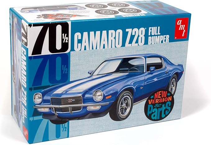 AMT 1155 1970 1/2 Camaro Z28 with Full Bumper 1/25 Scale Model Kit