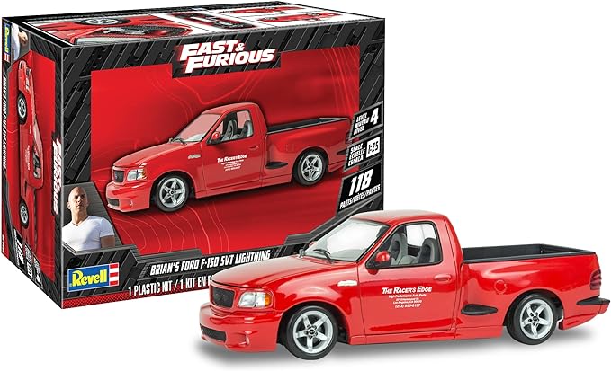 Revell 85-4499 Fast & Furious Brian's Ford F-150 SVT Lightning 1/25 Scale Model Kit