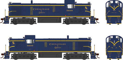 Bowser 25195 Alco RS3 Phase 3 C&O Chesapeake & Ohio #5600 w