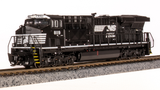 BLI 7297 ES44AC NS #8119, Black & White Paragon 4 Sound & DCC N Scale