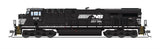 BLI 7297 ES44AC NS #8119, Black & White Paragon 4 Sound & DCC N Scale