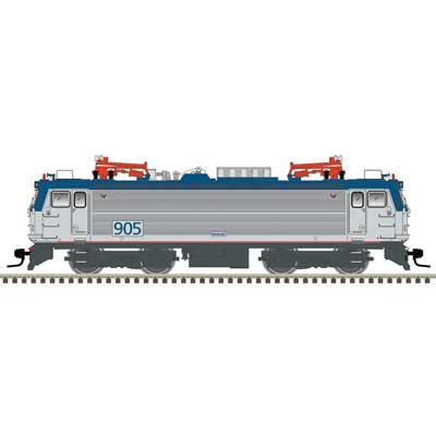 Atlas 10004650 AEM-7 Electric - LokSound and DCC - Master(R) Gold -- Amtrak #924 (Phase V, silver, blue, red, No Travelmark Logo) HO Scale