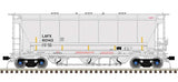 Atlas 20006848 Trinity 3230 Covered Hopper - LaFarge North America LAFX #60170 (gray, black) HO Scale