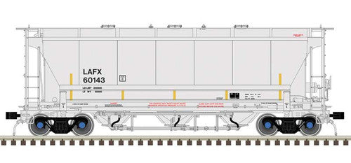 Atlas 20006848 Trinity 3230 Covered Hopper - LaFarge North America LAFX #60170 (gray, black) HO Scale