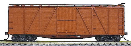 Image for 112-7000 40' 6pnl box wd end undec