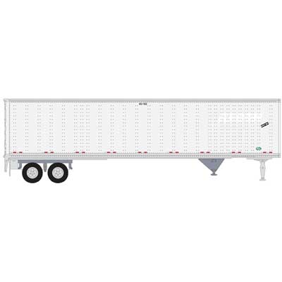 Atlas 50007200 45' Pines Trailer - Assembled -- GLKZ #231817 (Ex-Redon, white) N Scale