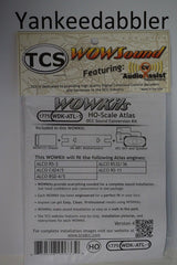 1775 TCS TRAIN CONTROL SYSTEM - TCS /  ATLAS {WOW WDK-ATL-1} DIESEL Version 4 CONVERSION KIT - HO Scale  YankeeDabbler Part  # 745-1775