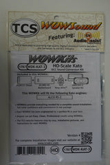 1787 TCS TRAIN CONTOL SYSTEMS / KATO WDK-KAT-3 WOW DIESEL Version 4 CONVERSION KIT - HO Scale  YankeeDabbler Part # 745-1787