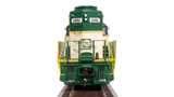 BLI 7451 GP20 ARZC Arizona & California #2004, Green/Cream/Yellow Paragon 4 w/Sound & DCC HO Scale Broadway Limited