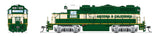 BLI 7451 GP20 ARZC Arizona & California #2004, Green/Cream/Yellow Paragon 4 w/Sound & DCC HO Scale Broadway Limited