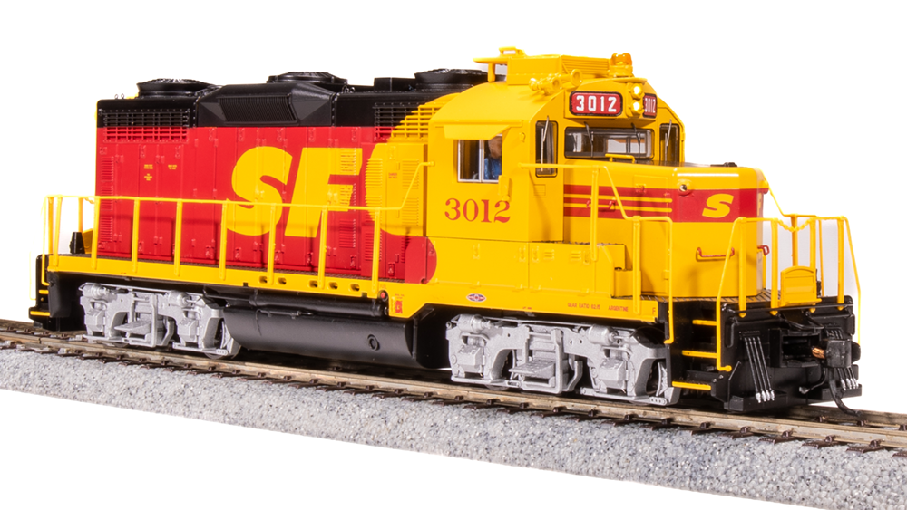 BLI 7454 GP20 ATSF #3012, Kodachrome Paragon 4 w/Sound & DCC HO Scale Broadway Limited