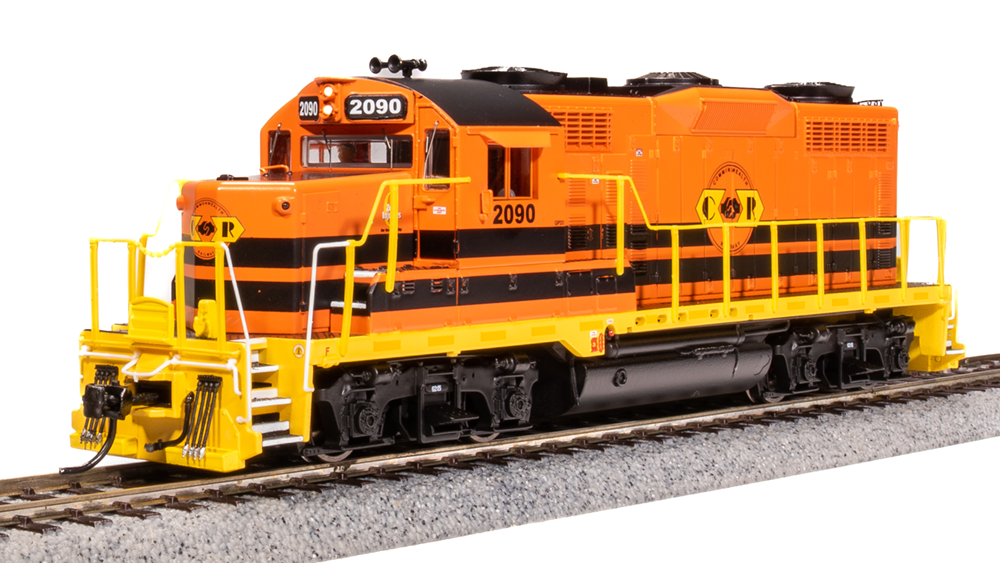 BLI 7457 GP20 CWRY #2091, Orange/Black/Yellow Paragon 4 w/Sound & DCC HO Scale Broadway Limited