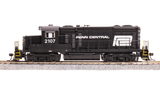 BLI 7458 GP20 PC Penn Central #2107, Black w/ White Paragon 4 w/Sound & DCC HO Scale Broadway Limited