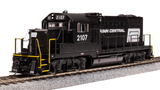 BLI 7458 GP20 PC Penn Central #2107, Black w/ White Paragon 4 w/Sound & DCC HO Scale Broadway Limited