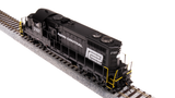 BLI 7458 GP20 PC Penn Central #2107, Black w/ White Paragon 4 w/Sound & DCC HO Scale Broadway Limited