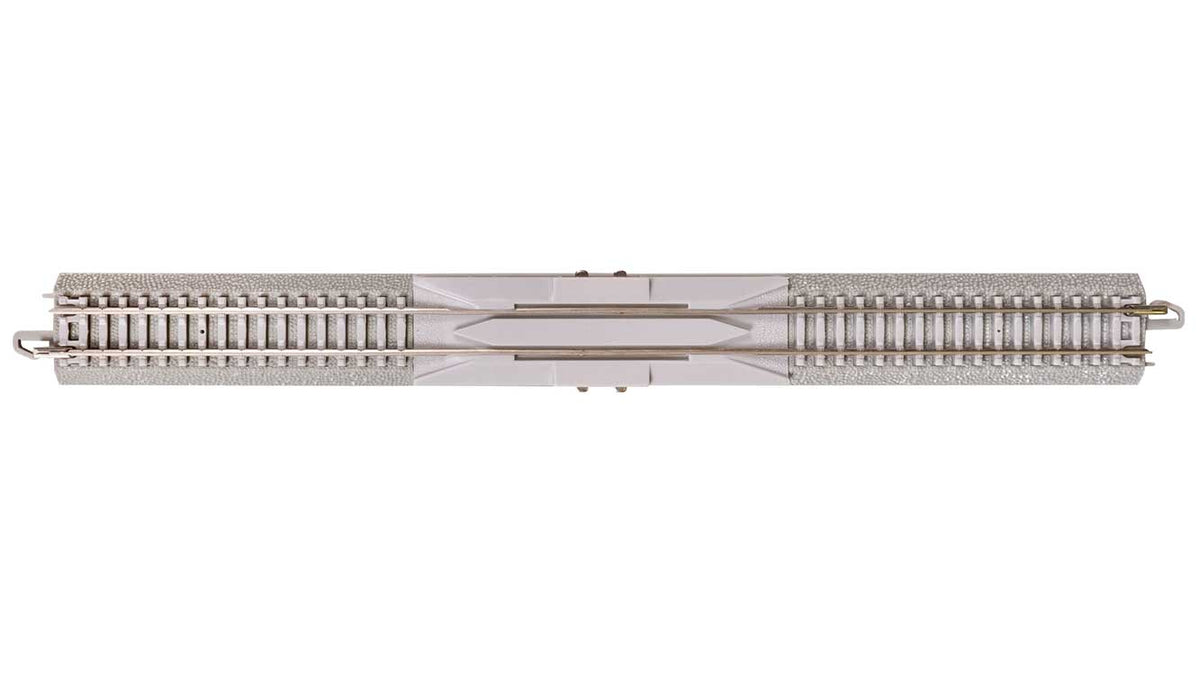 Terminal Rerailer Bachmann 44020 Straight Terminal Rerailer w/Nickel Silver Rail & Concr ...