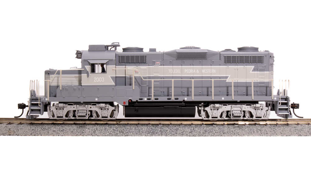 BLI 7460 GP20 TPW Toledo Peoria & Western #2003, NYC TTG Scheme Paragon 4 w/Sound & DCC HO Scale Broadway Limited