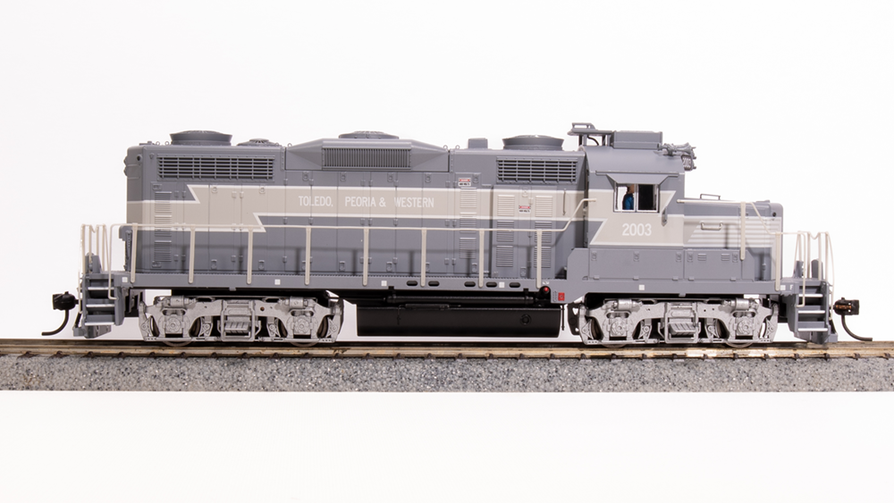 BLI 7460 GP20 TPW Toledo Peoria & Western #2003, NYC TTG Scheme Paragon 4 w/Sound & DCC HO Scale Broadway Limited