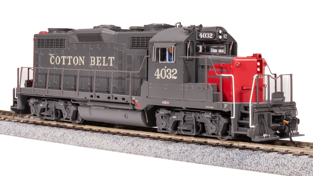 BLI 7464 GP20 SSW Cotton Belt #4032, Gray w/ Red, Paragon 4 w/Sound & DCC HO Scale Broadway Limited