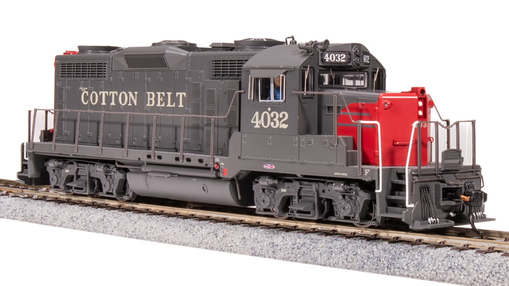 BLI 7464 GP20 SSW Cotton Belt #4032, Gray w/ Red, Paragon 4 w/Sound & DCC HO Scale Broadway Limited