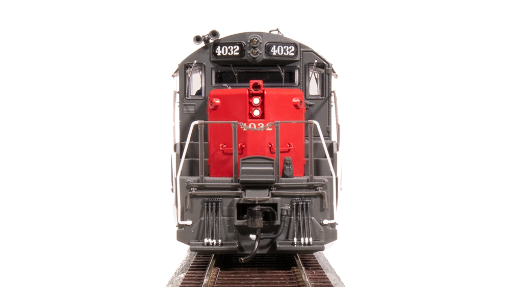 BLI 7464 GP20 SSW Cotton Belt #4032, Gray w/ Red, Paragon 4 w/Sound & DCC HO Scale Broadway Limited