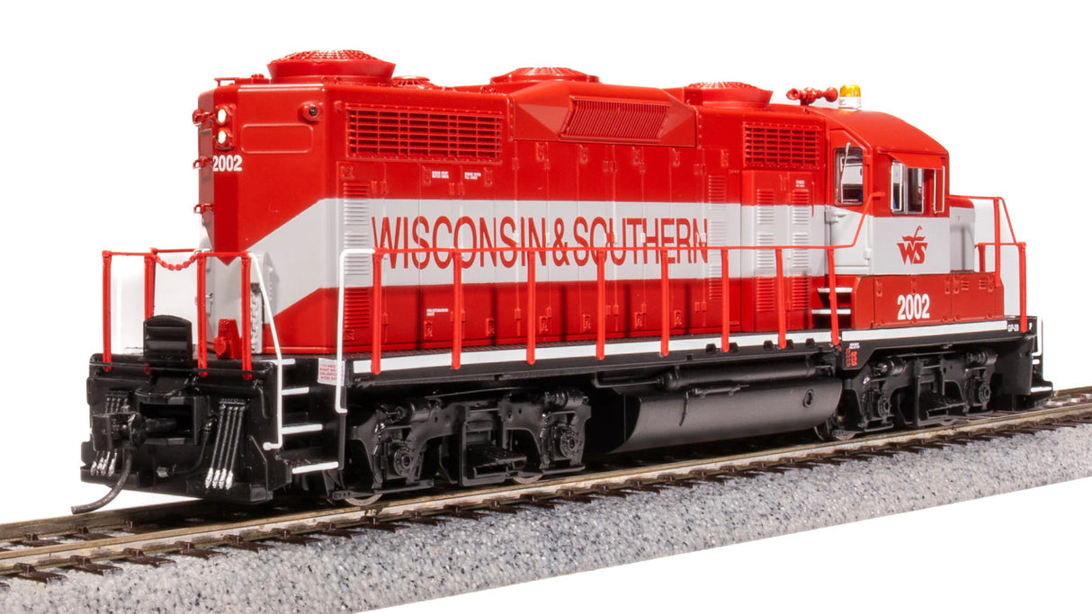 BLI 7470 GP20 WS Wisconsin Southern #2002 Paragon 4 w/Sound & DCC HO Scale Broadway Limited