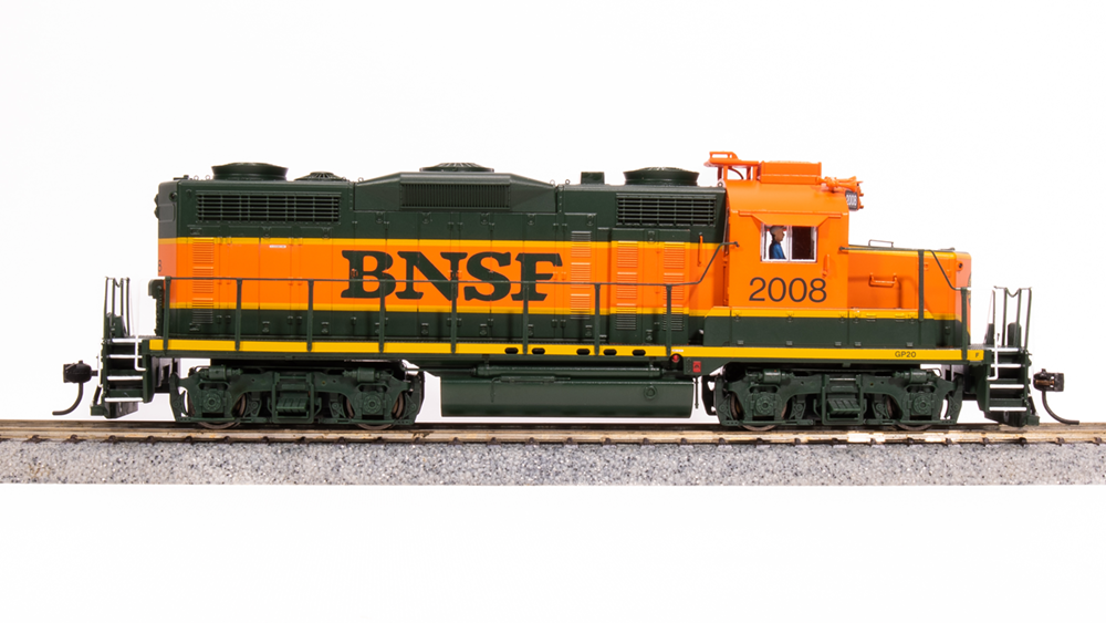 BLI 7473 GP20 BNSF #2008, Heritage I Scheme Paragon 4 w/Sound & DCC HO Scale Broadway Limited