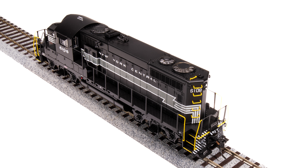 BLI 7475 GP20 NYC #6108, Lightning Stripe Scheme Paragon 4 w/Sound & DCC HO Scale Broadway Limited