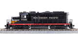 BLI 7476 GP20 SP Southern Pacific #7035, Black Widow Scheme Paragon 4 w/Sound & DCC HO Scale Broadway Limited