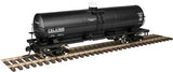 Atlas 20004667 11,000-Gallon Tank Car No Platform - California Dispatch Line CDLX #1526 (black, white) HO Scale