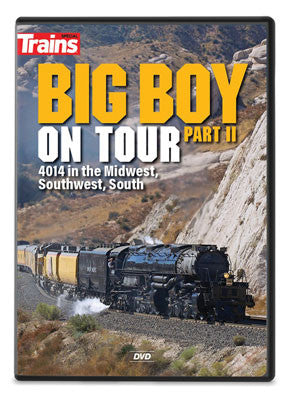 Kalmbach Publishing Co  15357 Big Boy On Tour DVD -- Part II (1 Hour, 30 Minutes)