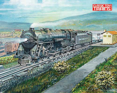 Kalmbach Publishing Co  69016 Classic Toy Trains Lionel No. 773 O Gauge Hudson Art Print by Robert Sherman -- 16 x 20"  40.6 x 50.8cm