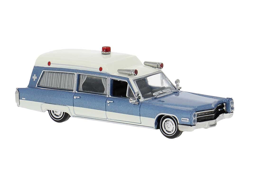 Image for 175-19777 Cadillac Ambulance blue/w