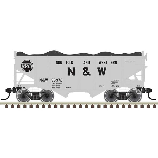 Image for 150-50007297 55T Coal Hopp N&W 96964