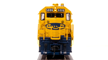 BLI 7631 EMD SD40, ATSF 5010, BLUE/YELLOW WARBONNET Paragon 4 w/Sound & DCC HO Scale Broadway Limited