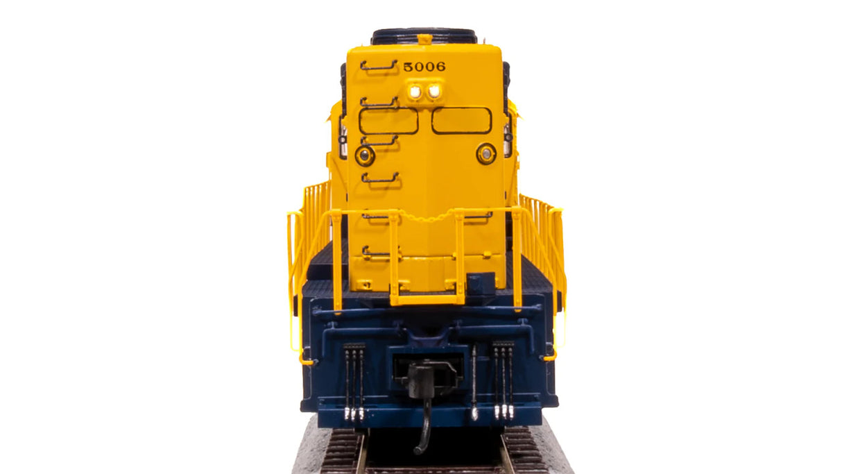 BLI 7630 EMD SD40, ATSF 5006, BLUE/YELLOW WARBONNET Paragon 4 w/Sound & DCC HO Scale Broadway Limited