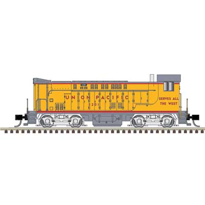 Atlas 40005985 Baldwin VO1000 - LokSound and DCC - Master(R) Gold -- Union Pacific #1201 (Armour Yellow, gray, red frame stripe) N Scale
