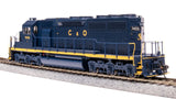 BLI 7633 EMD SD40, C&O 7462, BLUE W/ YELLOW Paragon 4 w/Sound & DCC HO Scale Broadway Limited