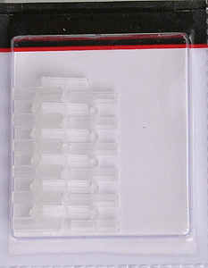 thumbnail image 2 of Atlas HO Code 83 Insulated Rail Joiners (24 Pieces) – Model Train Track – #552 2 of 5