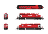 BLI 7636 EMD SD40, CP 5512, PACMAN SCHEME Paragon 4 w/Sound & DCC HO Scale Broadway Limited