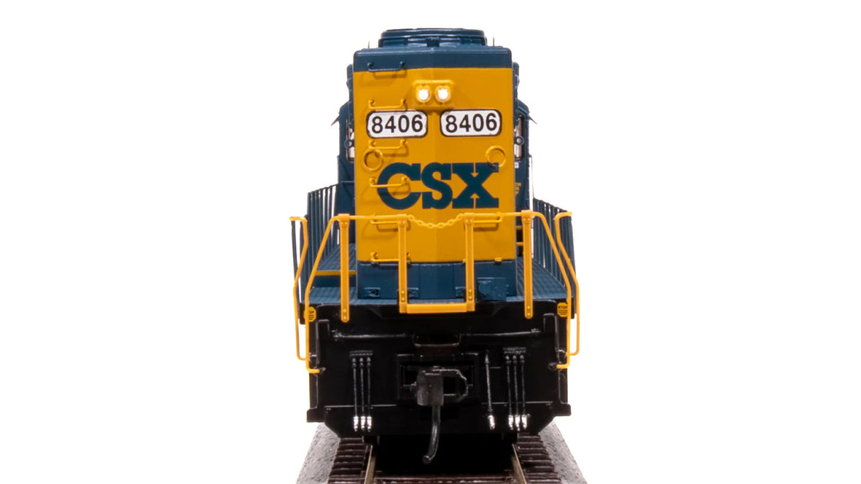 BLI 7640 EMD SD40, CSX 8406, YN3 SCHEME Paragon 4 w/Sound & DCC HO Scale Broadway Limited