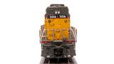 BLI 7649 EMD SD40, UP 3117, YELLOW & GRAY Paragon 4 w/Sound & DCC HO Scale Broadway Limited