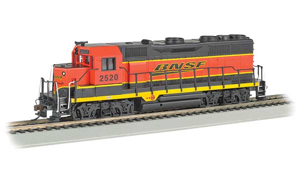 Bachmann 68811 EMD GP35  BNSF Railway (H1, green, orange, yellow) #2520 DCC & Sound HO Scale
