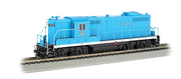 Bachmann 65605 EMD GP7 B&M Boston & Maine #1575 (McGinnis Scheme; blue, black) DCC & Sound HO Scale